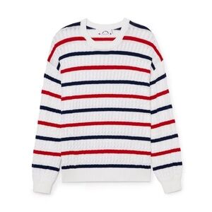The Upside Knit Striped Crew Neck Sweater